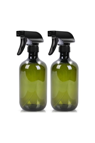 Vkemall Yeşil İç Mekan Bitki Temizlik Spreyi - 2 Adet 16.9 Unç, Ayarlanabilir Uç, Sızıntısız Sulama Bidonu