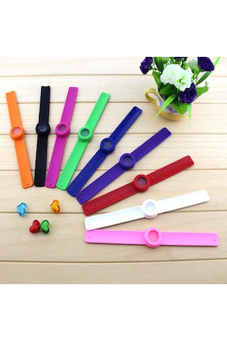 Symbee 10'lu Renkli Silikon Pestisitli Bilezikler - Dış Etkinlikler İçin Bitkisel Yağlı Entegreli Uyku Koruyucu Bilezikler Fda Onaylı