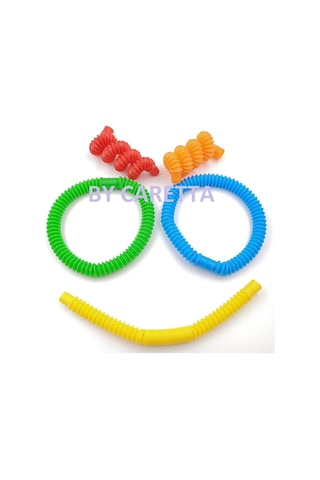 Pop Tubes Esnek Boru - 6 lı 24 cm