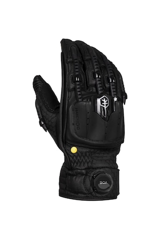 Knox Handroid Pod Mk5 Kısa Korumalı Deri Motosiklet Eldiveni