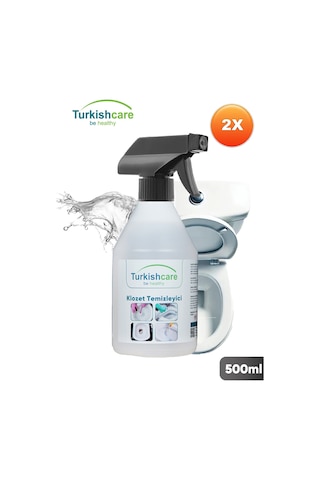 Klozet Tuvalet Temizleyici Hijyen Spreyi 500 Ml. İkili Set