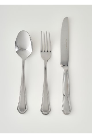 Bella Maison Torino 36 Parça Çatal Kaşık Bıçak Seti Silver Silver