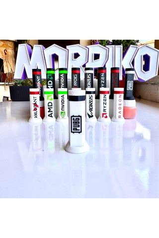 Pubg Tasarım Yükseklik Ayarlı Ekran Kartı Destek Aparatı