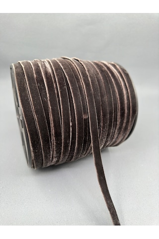 Paşateks- 1 Cm Düz Kadife-5 Metre T.kahve