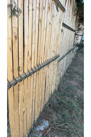 Okrut Çit Giydirme Çıtası 4.7 Mm X 1.5 M - 50 Li Paket 250 Cm Alan Naturel