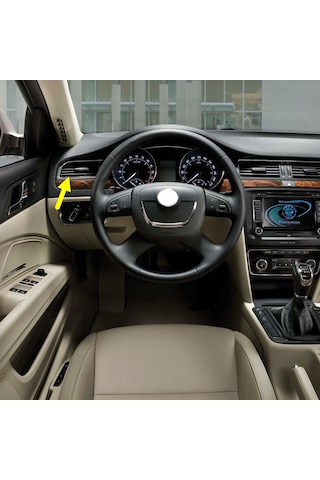 Skoda Superb 09-13 Ön Konsol Sol Havalandırma Izgarası 3t0819701
