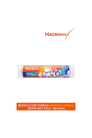 Büzgülü Manolya Kokulu Çöp Torbası Büyük Boy Kokulu Çöp Poşeti