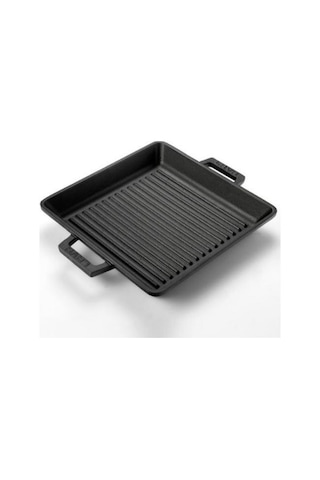 Lava Döküm Tava 26x26CM Demir Döküm Izgara