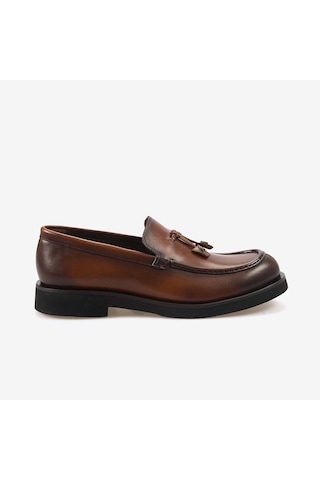Andrea Giovanni Andrea Gıovannı Erkek Loafer 599 Taba