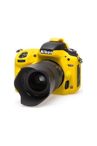 Easycover Nikon D750 Silikon Kılıf Ecnd750Y (Sarı)