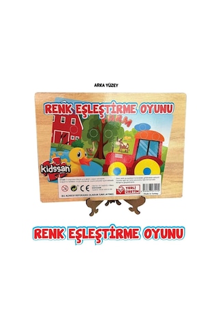 Kidsan Renk Eşleştirme Oyunu