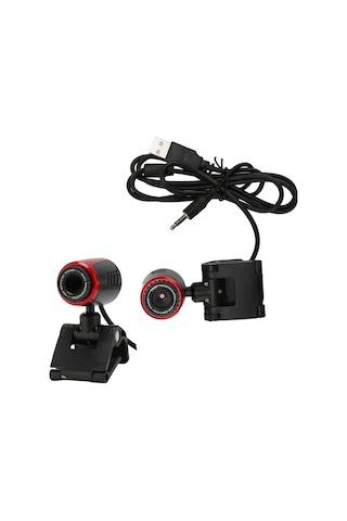 Yuntech01 360 Dönen Usb 2.0 Hd Web Kamerası - Otomatik Beyaz Dengesi, Dahili Mikrofon, Laptop/pc Uyumlu, 300.000 Piksel