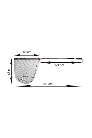 Captain 6783 Kepçe Tek Parça 190cm Alüminyum Saplı 70x60cm Rubber Tor