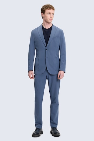 Hatemoğlu İndigo Slim Fit Mono Yaka Casual Takım Elbise Indigo
