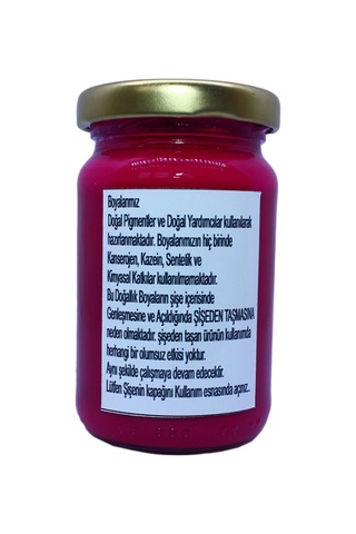 Ezilmiş Ebru Boyası Pigmet Fuşya 105Ml