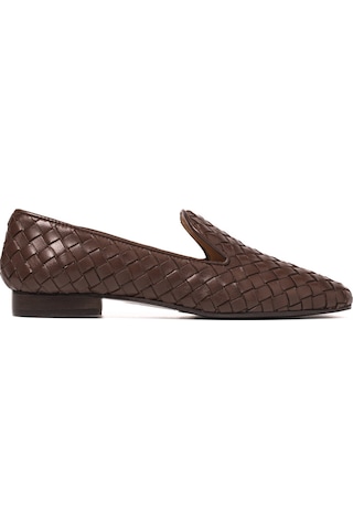 Napa 1196 Praline C1475 Oxford Klasik Kadın 279 21 V1 Chiara Bellini Napa Leather Napa 1196 Praline C1475