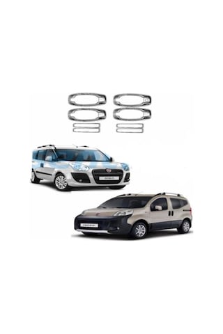 Fiorino 4 Kapı Kolu Set Krom 8 Parça 2007 Sonrası