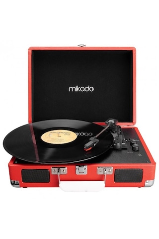 Mikado MN-P317  Nostalgia Bluetooth Pikap Kırmızı
