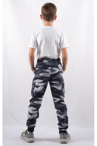 Alexandergardi C21-72100 Kargo Cepli Kamuflaj Erkek Çocuk Jogger Pantolon
