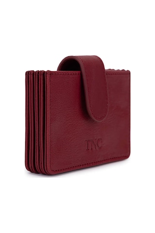 Tamer Tanca Unisex Hakiki Deri Bordo Kartlık 1148 871 Krtlk Sk25-26 Bordo Bordo