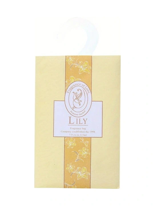 Dashanshop Lily Aroma 6lı Dolap Askılı Koku Torbaları Parfüm Nötralizör Doğal Esanslar