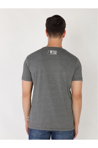 Roberto Cavalli Erkek Tshirt /M.Rob.0421.14022 K.Gri Koyu Gri