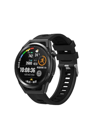 Gear S2 Krd-55 Uyumlu Gllp Kordon-siyah-sarı