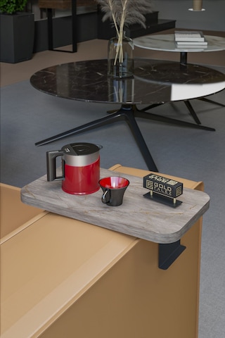 Yan Sehpa Ayarlanabilir Tepsi Dikdörtgen Dekoratif Modern Yatay Dikey Koltuk Sehpası Gordion Gordion