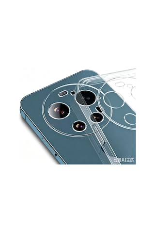 Xiaomi 17 Ultra Kılıf Zore Süper Silikon Kapak Xiaomi 17 Ultra Zore - Şeffaf