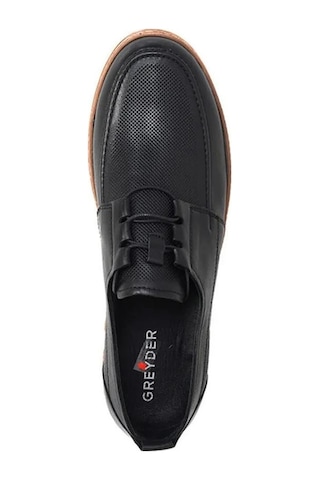 Greyder 62625 Erkek Hakiki Deri Baskılı Bağcıklı Comfort Urban Ayakkabı 001