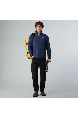 The North Face M Glacier Fleece 1/4 Zip Jacket Erkek Polar-30536 Lacivert