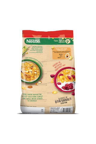 Nestle Kahvaltılık Gevrek Paketi: Nesquık Kakaolu 700g + Nesfıt Sade 700g + Gold Cornflakes 650g