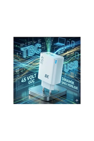 Deluxse DS-45 45W Type-c & Usb Giriş Adaptör