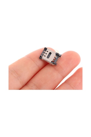 Nano Sim Kart Soket Micro 6 Pin Açılabilir Kilitli Kapak Gsm Akıllı Saat Apple İphone Uyumlu Cep Telefonu