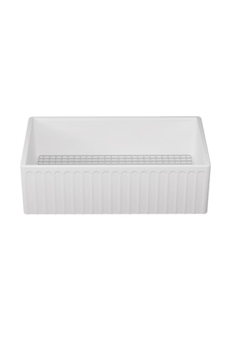 Quarter Bath Live Dekorlu Eviye 76 Cm Parlak Beyaz 70ks90030