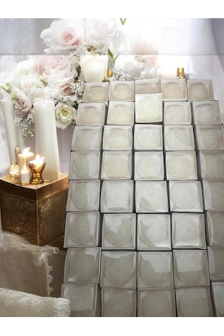 Bernami Mumluk Şamdanpinterest 20 Adet Beyaz Kutulu Şakayık Mum Hediyelik, Nişan, Düğün, Sünnet, Söz, Kına, Doğum Günü Diğer