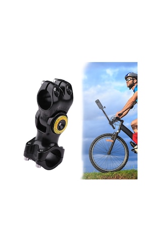 Sones Motosiklet Bisiklet Gidon Fikstürü Montaj Kamera Braketi Adaptörü Siyah