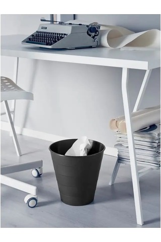 Ikea Fniss Çöp Kovası Siyah 168474191 Siyah