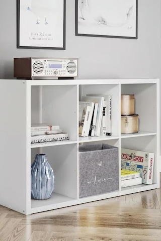 Digithome Keçe Çok Amaçlı Raf Düzenleyici Kutu Organizer 30 Cm Gri - 103679 C1-1-152