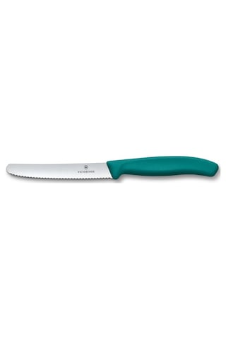 Victorinox 6.7834.C1 Swiss Classic 11 cm Tırtıklı Domates Bıçağı Yeşil