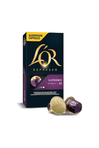 L'or Espresso 10 Supremo Kapsül Kahve 10 x 10'lu