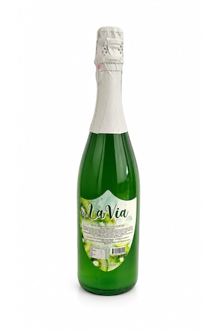 Alkolsüz Şampanya Kivi Aromalı Simli İçecek Alkolsüz Salla Patlat Şampanya