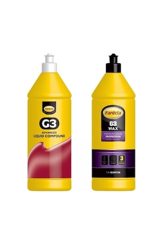 Farecla G3 Sıvı Pasta 1 Litree ++ Farecla G3 Wax Cila 1 Litre