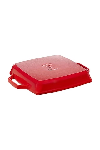 Staub La Cocotte Izgara Tava | Döküm Demir | 33 CM | Kiraz