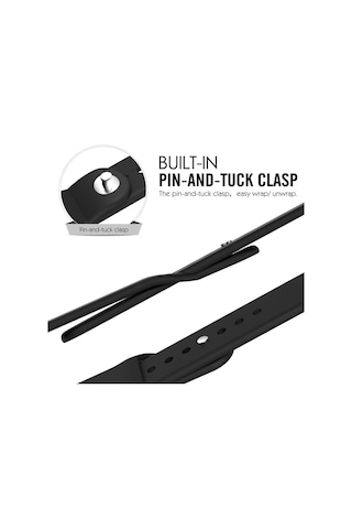 Microsonic iOS Uyumlu Watch Se 44Mm Silikon Kordon Turuncu