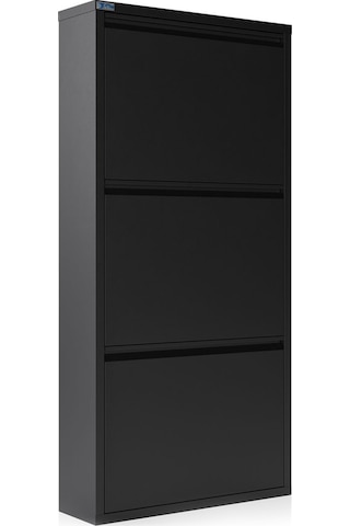 Ceha 3'lü Metal Ayakkabılık - Siyah K.AYK-3 /AB9005