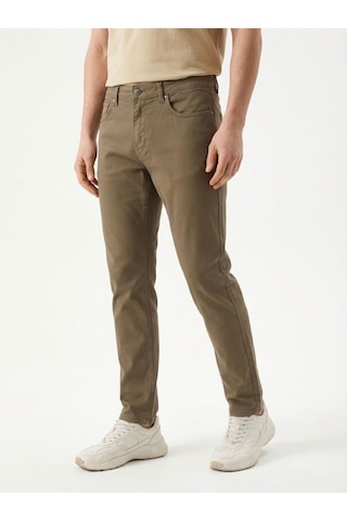 Regular Fit Erkek Pantolon Vizon