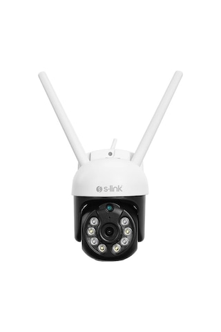 S-link Sl-ptz01 3mp 2.8mm Hareket Algılamalı Smart Ptz Dome Tf Kart Dual Band Wifi Ip Kamera Tuya
