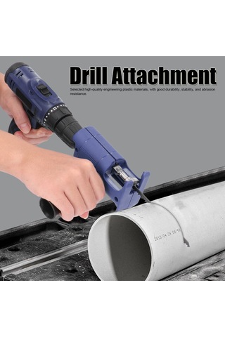 Youtek Matkapu Dönüştürücü Takımı: Çift Taraflı Kesim Uçlarıyla El Aleti, Ahşap Ve Metal Kesim İçin Dayanıklı Mühendislik Plastik Adaptörü