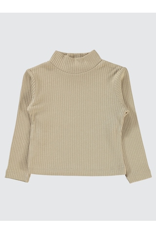 Pierre Cardin Kız Çocuk Sweatshirt 2-5 Yaş Bej Bej